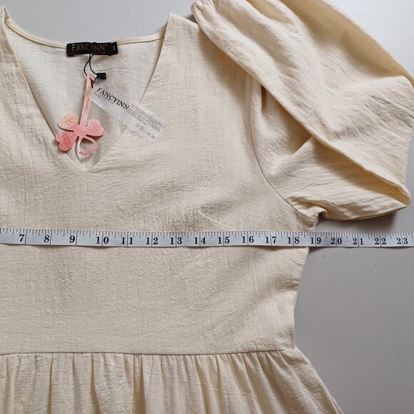 Fancyinn Long Sleeve Babydoll Tunic Dress - Picture 11 of 16